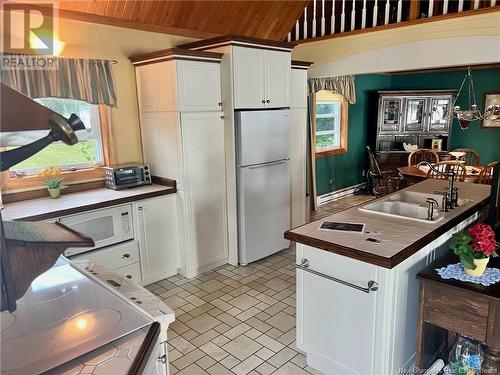 89 Stevenson Lane, East Grand Lake, NB - Indoor Photo Showing Kitchen With Double Sink