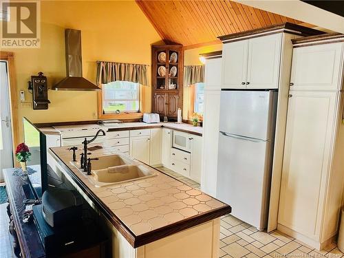 89 Stevenson Lane, East Grand Lake, NB - Indoor Photo Showing Kitchen With Double Sink