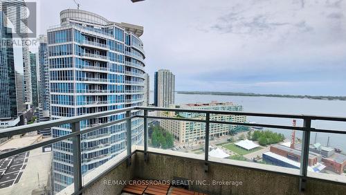 2702 - 228 Queens Quay W, Toronto, ON - Outdoor With Body Of Water With Balcony