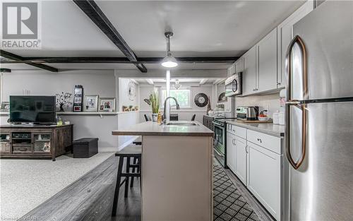 136 Oldfield Drive, Kitchener, ON - Indoor Photo Showing Kitchen
