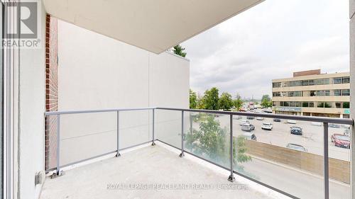 204 - 2150 Lawrence Avenue E, Toronto, ON - Outdoor With Balcony With Exterior