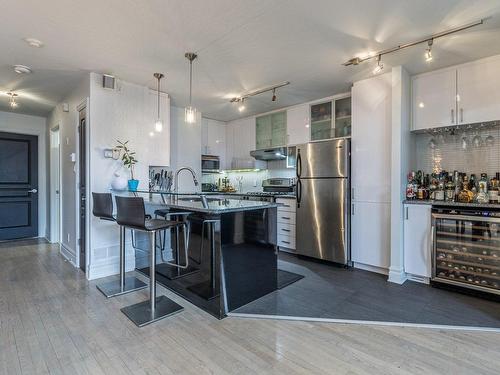 Kitchen - 5493 Rue St-André, Montréal (Le Plateau-Mont-Royal), QC - Indoor Photo Showing Kitchen With Upgraded Kitchen