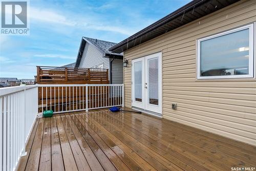 810 Evergreen Boulevard, Saskatoon, SK - Outdoor With Deck Patio Veranda With Exterior