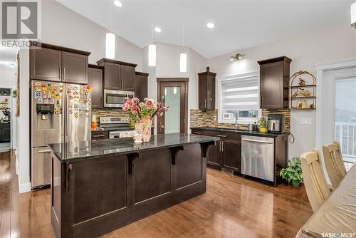 810 Evergreen Boulevard, Saskatoon, SK - Indoor Photo Showing Kitchen With Upgraded Kitchen