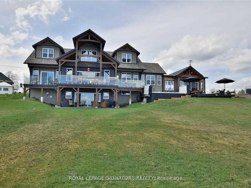 21 Blue Bay Lane, Kawartha Lakes, ON - Outdoor With Deck Patio Veranda With Facade