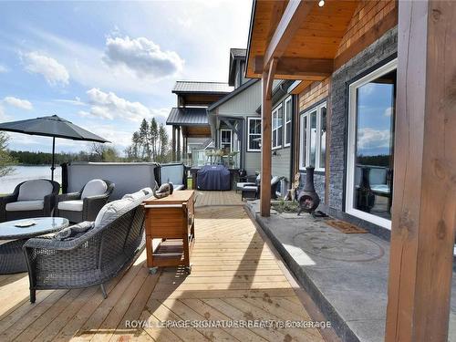 21 Blue Bay Lane, Kawartha Lakes, ON - Outdoor With Deck Patio Veranda With Exterior