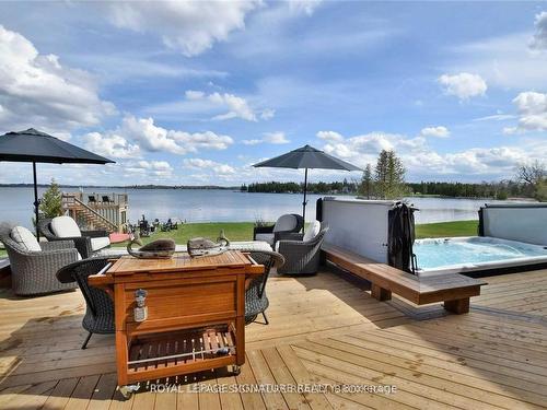 21 Blue Bay Lane, Kawartha Lakes, ON - Outdoor With Deck Patio Veranda