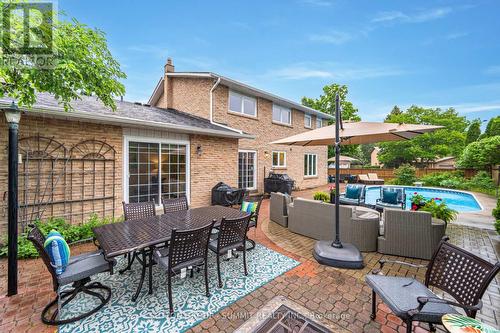 1590 Tipperary Court, Mississauga, ON - Outdoor With In Ground Pool With Deck Patio Veranda With Exterior