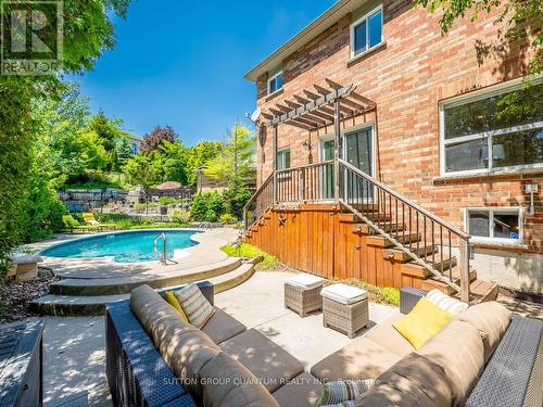 35 Woodlawn Court, Hamilton, ON - Outdoor With In Ground Pool With Deck Patio Veranda