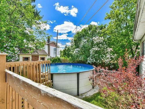 Piscine - 101 Rue Nicole, Saint-Jérôme, QC - Outdoor With Above Ground Pool