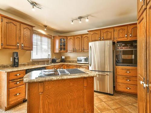 Kitchen - 101 Rue Nicole, Saint-Jérôme, QC - Indoor Photo Showing Kitchen With Double Sink