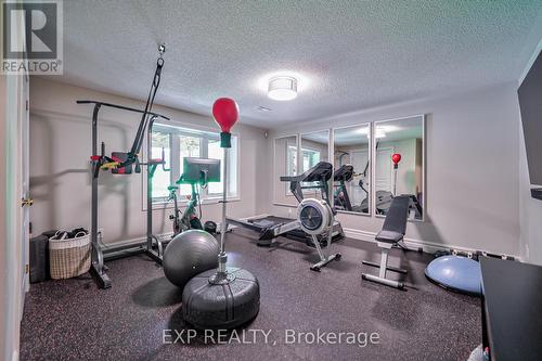 1582 Stavebank Road, Mississauga, ON - Indoor Photo Showing Gym Room
