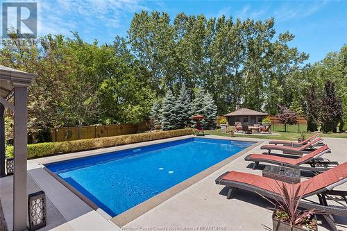 2835 Piccadilly, Tecumseh, ON - Outdoor With In Ground Pool With Backyard