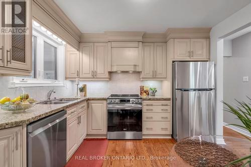 53 Bromley Crescent, Brampton, ON - Indoor Photo Showing Kitchen With Stainless Steel Kitchen With Double Sink