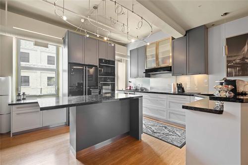 301 283 Bannatyne Avenue, Winnipeg, MB - Indoor Photo Showing Kitchen With Upgraded Kitchen