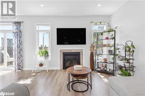 56 Redwood Drive, Belleville, ON - Indoor Photo Showing Living Room With Fireplace