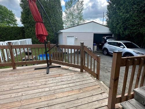 Patio - 2542  - 2544 Av. St-Alexis, Shawinigan, QC - Outdoor With Deck Patio Veranda With Exterior