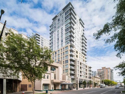 706-848 Yates St, Victoria, BC - Outdoor With Balcony With Facade