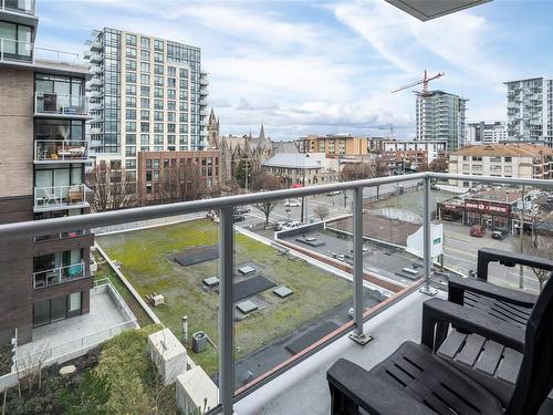 706-848 Yates St, Victoria, BC - Outdoor With Balcony With View