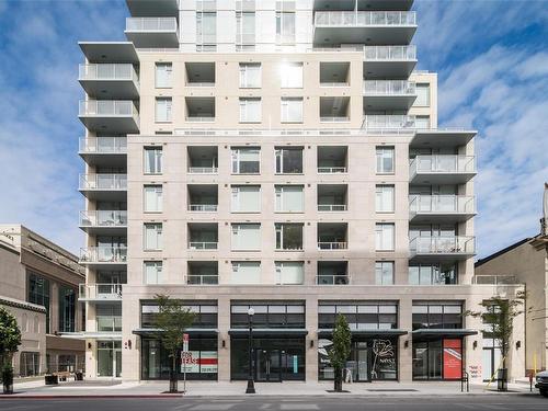 706-848 Yates St, Victoria, BC - Outdoor With Balcony With Facade