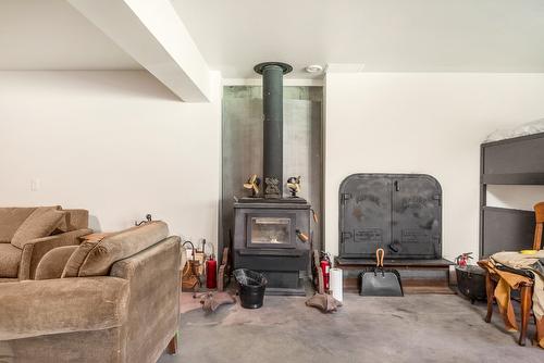 4 Hollingsworth Road, Cherryville, BC - Indoor With Fireplace