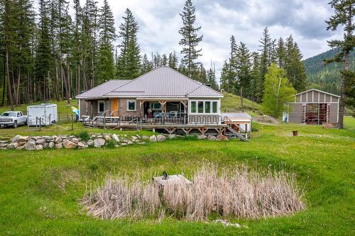 4 Hollingsworth Road, Cherryville, BC - Outdoor With Deck Patio Veranda