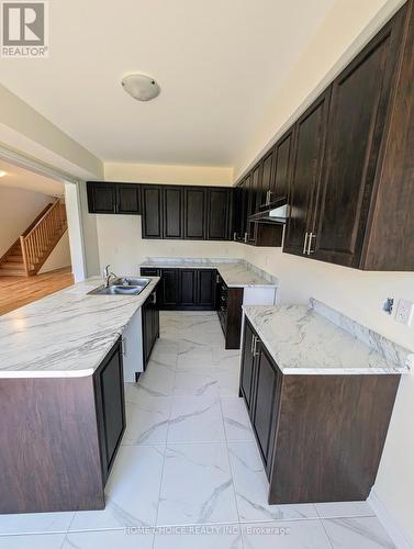 143 Terry Fox Drive, Barrie, ON - Indoor Photo Showing Kitchen With Double Sink