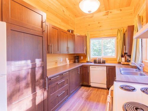 Kitchen - 8 Ch. Monette, Aumond, QC - Indoor Photo Showing Kitchen With Double Sink