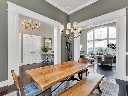 1690 Rose Hill Road, Kamloops, BC - Indoor Photo Showing Dining Room