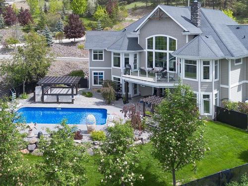 1690 Rose Hill Road, Kamloops, BC - Outdoor With In Ground Pool With Deck Patio Veranda