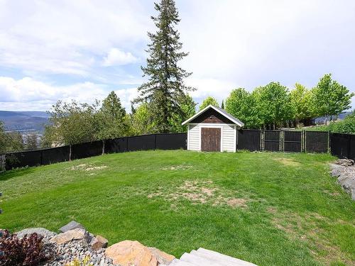 1690 Rose Hill Road, Kamloops, BC - Outdoor With Backyard