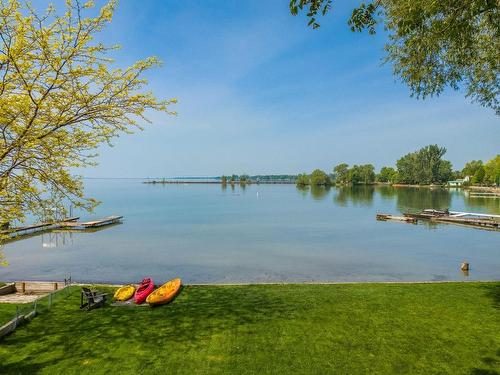 Cour - 32 Rue Du Lac, Les Coteaux, QC - Outdoor With Body Of Water With View