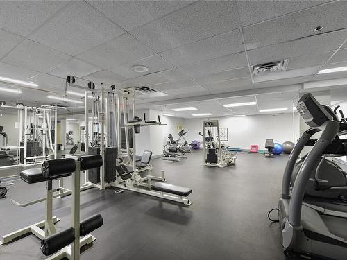 506-930 Yates St, Victoria, BC - Indoor Photo Showing Gym Room