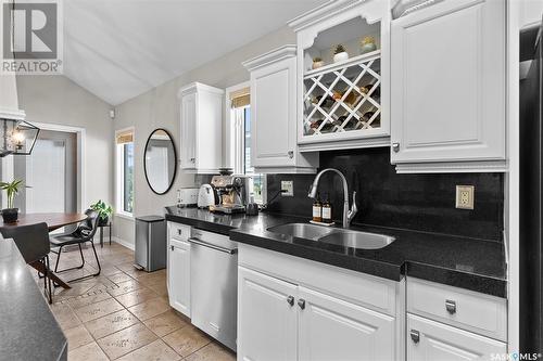 230 Brookhurst Crescent, Saskatoon, SK - Indoor Photo Showing Kitchen With Double Sink