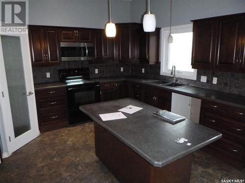 Tisdale Acreage, Tisdale Rm No. 427, SK - Indoor Photo Showing Kitchen With Double Sink