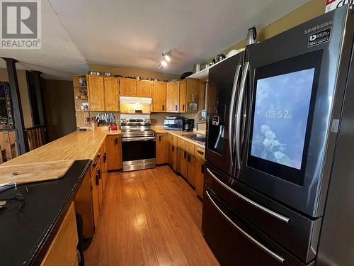 6367 Ely Subdivision Road, Fraser Lake, BC - Indoor Photo Showing Kitchen With Stainless Steel Kitchen