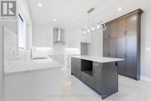 21 Greenbrier Ridge, Thames Centre (Dorchester), ON - Indoor Photo Showing Kitchen With Upgraded Kitchen