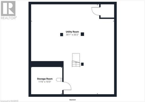 Basement - 167 10Th Street W, Owen Sound, ON - Other