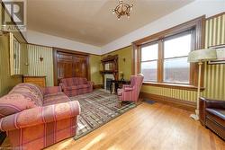 Resurfaced hardwood flooring (Office #1) - 