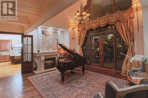 24 York Valley Crescent, Toronto, ON - Indoor Photo Showing Other Room With Fireplace