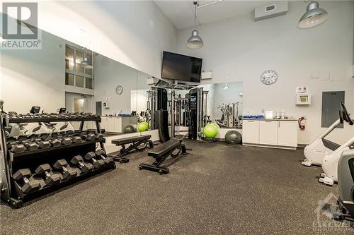 1081 Ambleside Drive Unit#803, Ottawa, ON - Indoor Photo Showing Gym Room