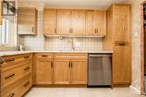 1081 Ambleside Drive Unit#803, Ottawa, ON - Indoor Photo Showing Kitchen With Double Sink