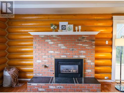 2188 West Fraser Road, Quesnel, BC - Indoor Photo Showing Living Room With Fireplace