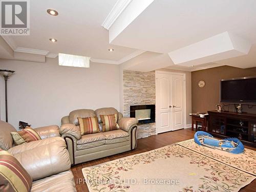 3437 Hideaway Place, Mississauga, ON - Indoor With Fireplace