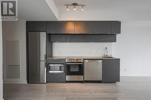 5303 - 181 Dundas Street E, Toronto, ON - Indoor Photo Showing Kitchen With Stainless Steel Kitchen