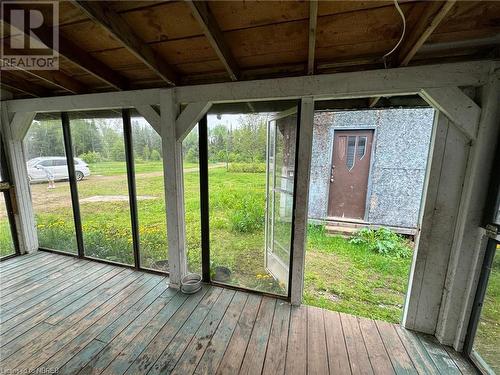 547 Janveau Road, Mattawa, ON - Outdoor With Deck Patio Veranda With Exterior