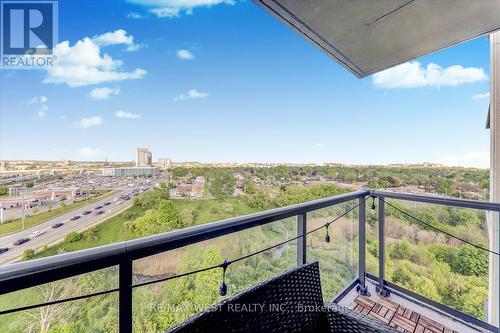 1102 - 1255 Bayly Street, Pickering, ON - Outdoor With Balcony With View With Exterior