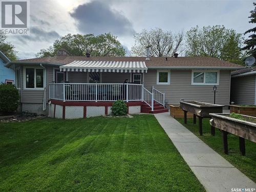 205 1St Street E, Carlyle, SK - Outdoor With Deck Patio Veranda