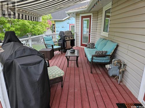 205 1St Street E, Carlyle, SK - Outdoor With Deck Patio Veranda With Exterior