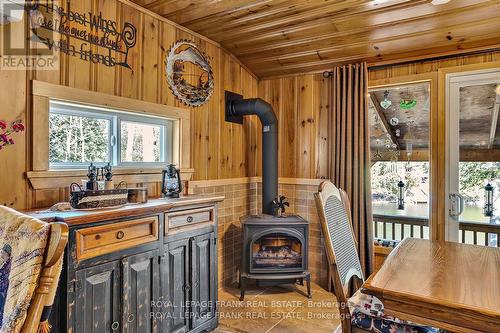 1301 Shaws Lane, Minden Hills, ON - Indoor With Fireplace